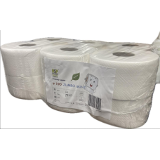 Toalettpapír Jumbo Mini φ190mm 100m Toalettpapír Jumbo Mini φ190mm 100m